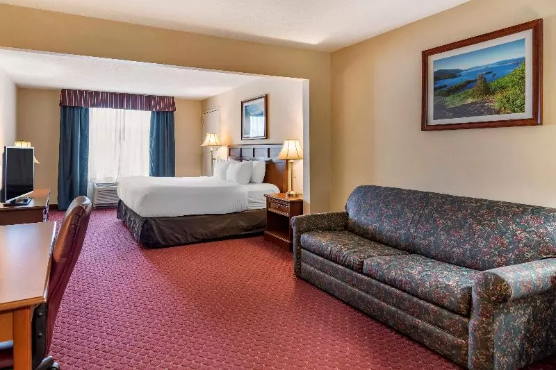 キングサイズベッドのスタンダードルーム, Comfort Inn & Suites Lake George