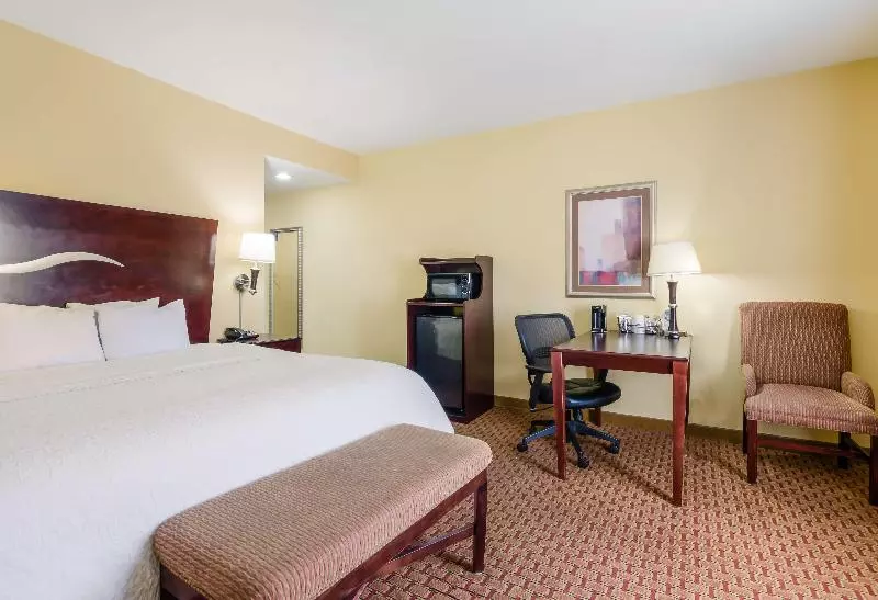 キングサイズベッドのスタンダードルーム, Hampton Inn Galax