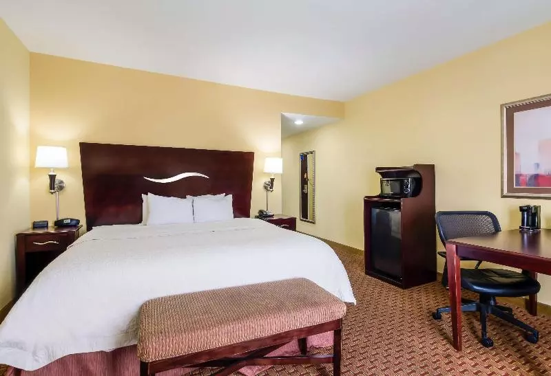 キングサイズベッドのスタンダードルーム, Hampton Inn Galax