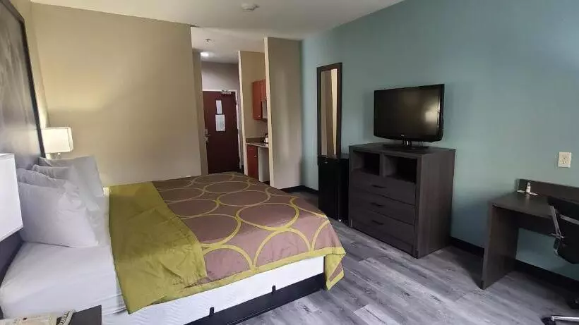اتاق استاندارد با تخت بزرگ, Super 8 By Wyndham Lubbock West