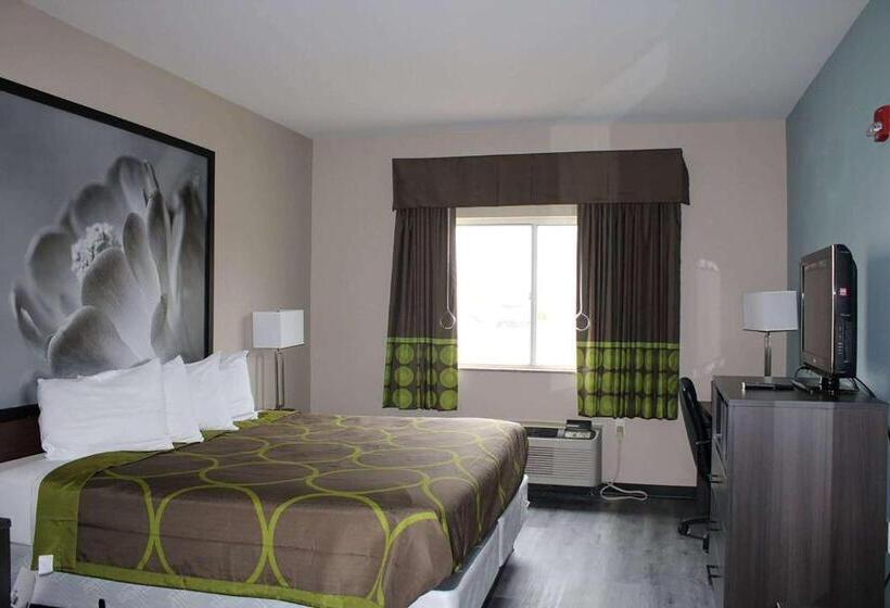 障害者適応デラックスルーム, Super 8 By Wyndham Lubbock West