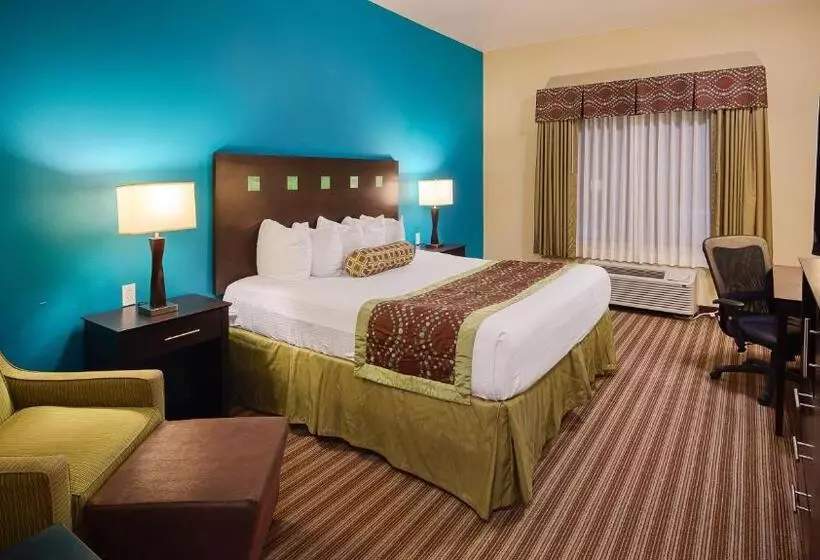 キングサイズベッドのスタンダードルーム, Best Western Plus Desoto Inn & Suites