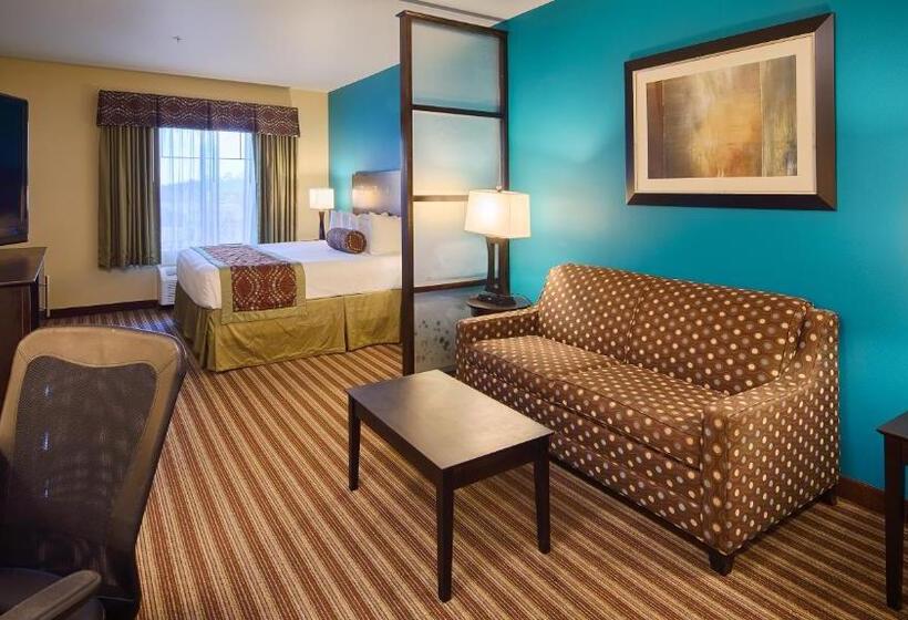 带大床的套房, Best Western Plus Desoto Inn & Suites