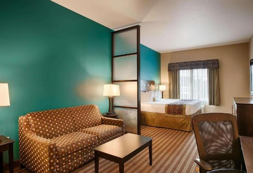 带大床的套房, Best Western Plus Desoto Inn & Suites