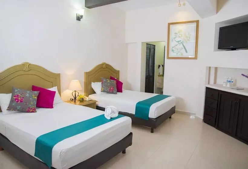 اتاق استاندارد با 2 تخت دوبل, Maison Del Embajador