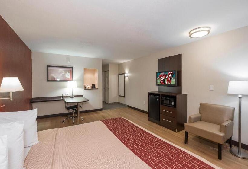 غرفة سوبيريور سرير كينج, Red Roof Inn Plus+ Poughkeepsie