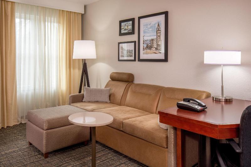 带大床的标准工作室, Residence Inn By Marriott Yonkers Westchester County