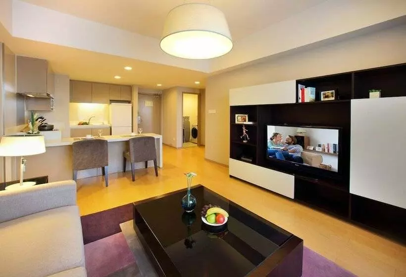 １ベッドルームのデラックスアパートメント, Somerset Heping Shenyang