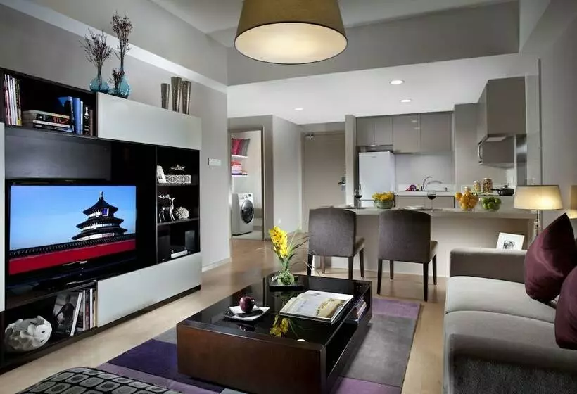 １ベッドルームのデラックスアパートメント, Somerset Heping Shenyang