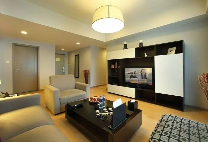 ２ベッドルームデラックスアパートメント, Somerset Heping Shenyang