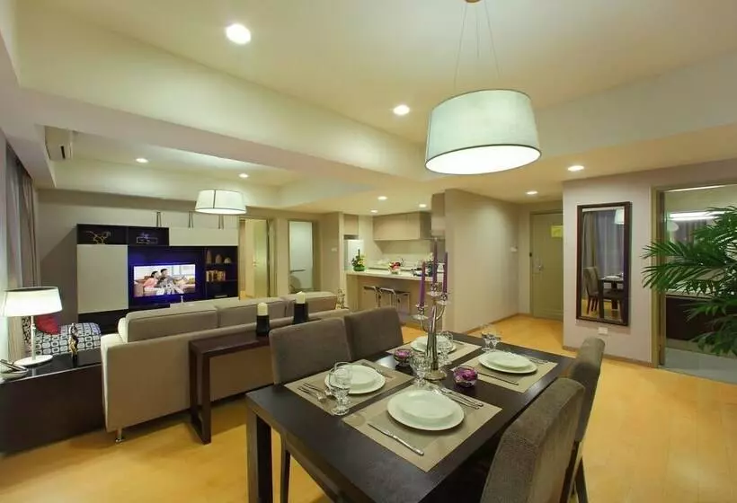 ２ベッドルームのエクゼクティブアパートメント, Somerset Heping Shenyang