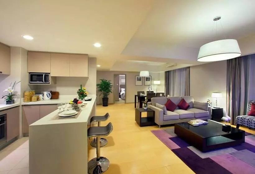 ２ベッドルームのエクゼクティブアパートメント, Somerset Heping Shenyang