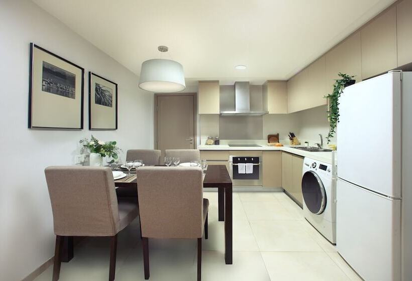 דירת דלוקס 2 חדרי שינה, Somerset Heping Shenyang