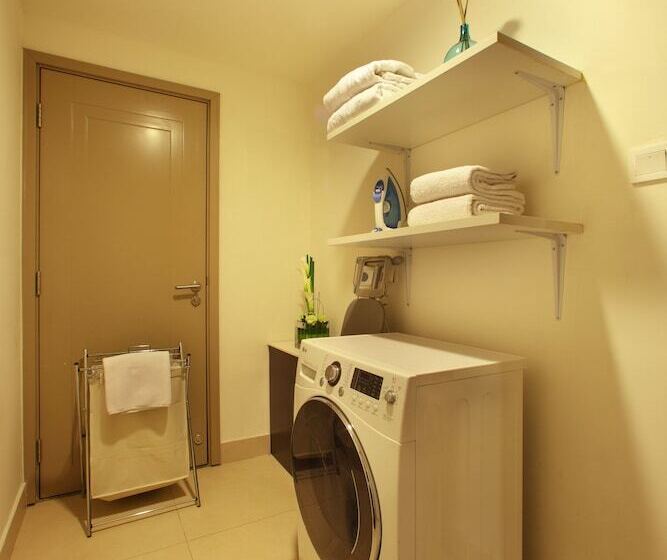 דירת דלוקס 3 חדרי שינה, Somerset Heping Shenyang