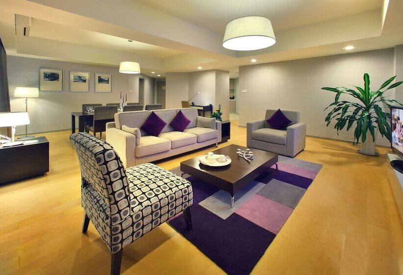 דירת דלוקס 3 חדרי שינה, Somerset Heping Shenyang