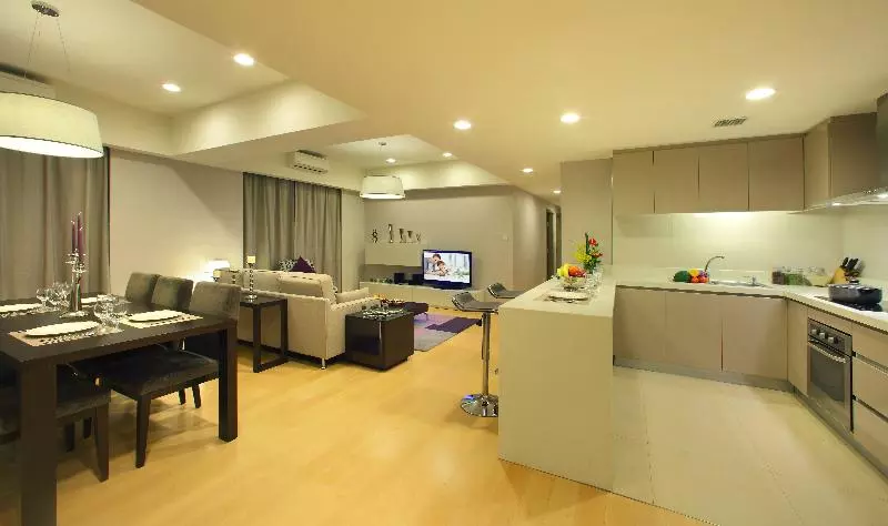 ２ベッドルームのエクゼクティブアパートメント, Somerset Heping Shenyang