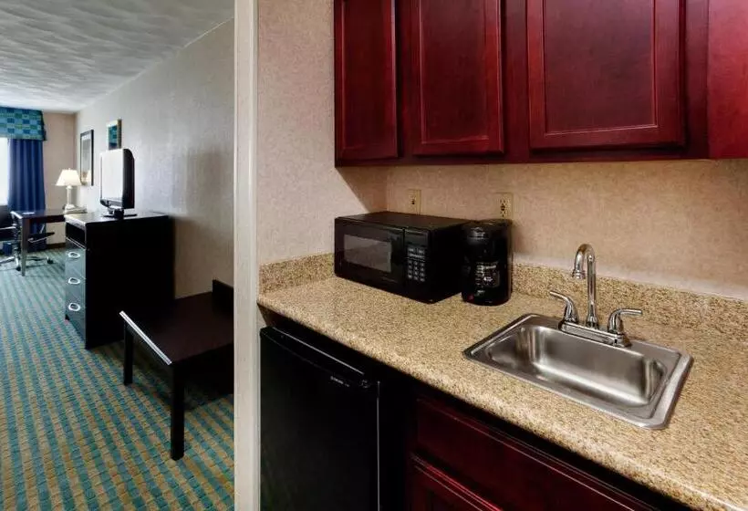 キングサイズベッドのスイートルーム, Holiday Inn Express & Suites Smithfield   Providence, An Ihg