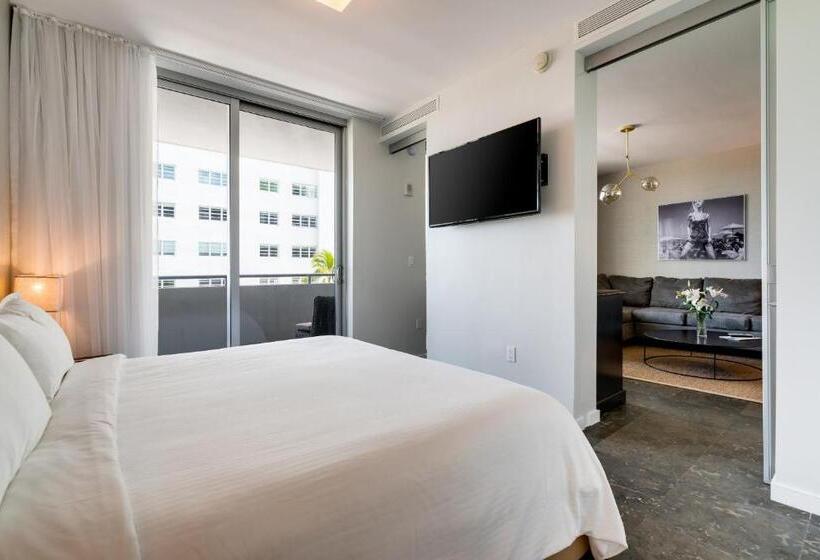 סוויטה עם מרפסת, Boulan South Beach