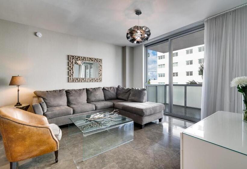 סוויטה עם מרפסת, Boulan South Beach