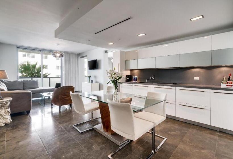 סוויטה עם מרפסת, Boulan South Beach