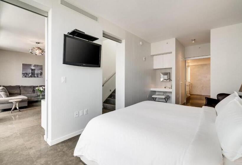 דירת פנטהאוז 1 חדרי שינה, Boulan South Beach