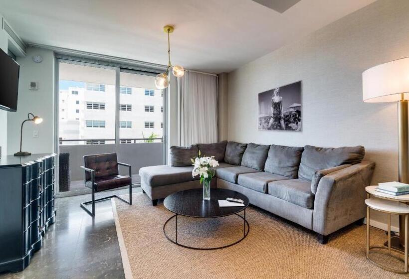 סוויטה עם מרפסת, Boulan South Beach