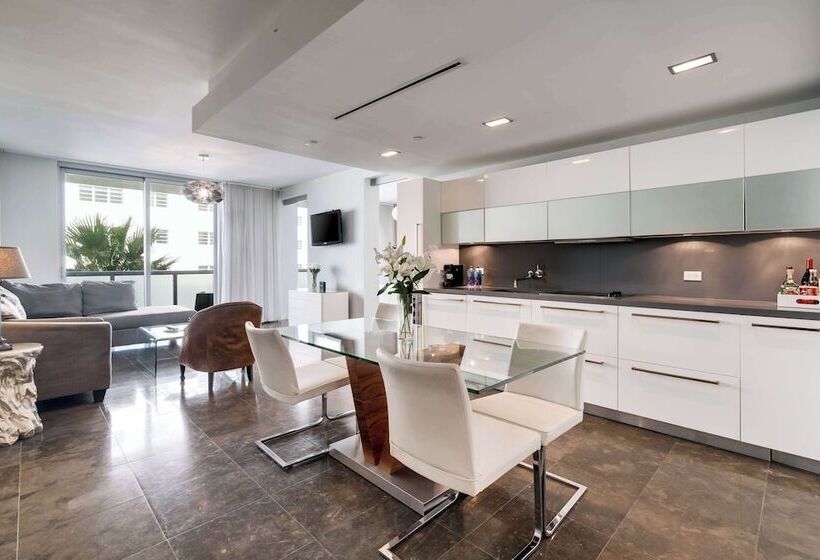 סוויטה עם מרפסת, Boulan South Beach