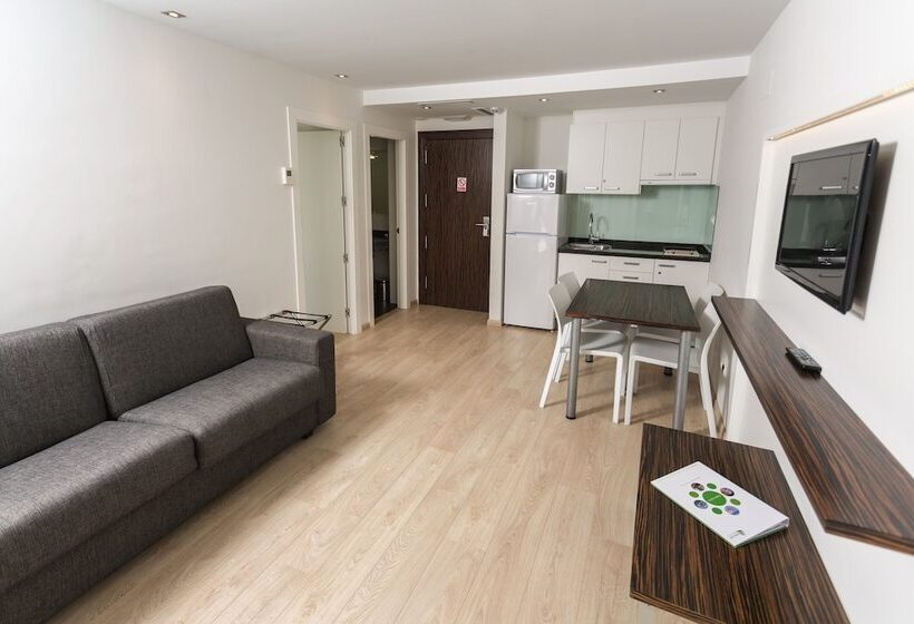 １ベッドルームアパートメント, Aparthotel Playa Oliva