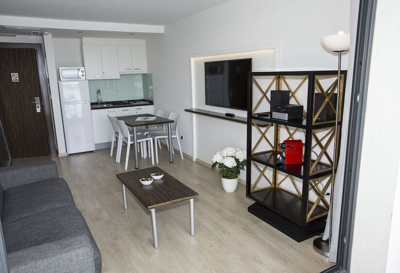 １ベッドルームのスーペリアアパートメント, Aparthotel Playa Oliva