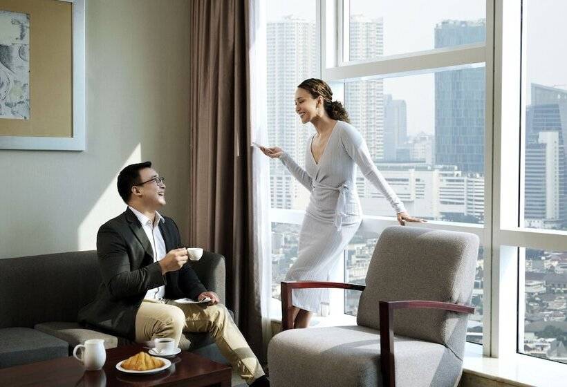 一ベッドルームエクゼクティブアパートメント, The Mayflower, Jakarta Marriott Executive Apartments