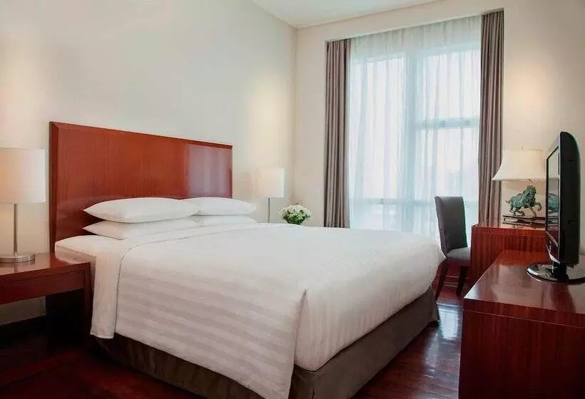 ２ベッドルームのエクゼクティブアパートメント, The Mayflower, Jakarta Marriott Executive Apartments
