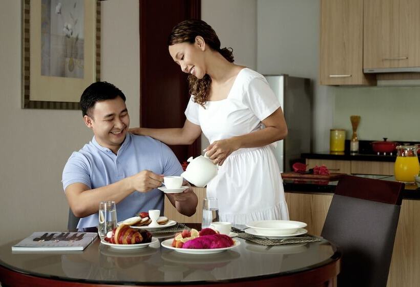 エクゼクティブアパートメントの３ベッドルーム, The Mayflower, Jakarta Marriott Executive Apartments