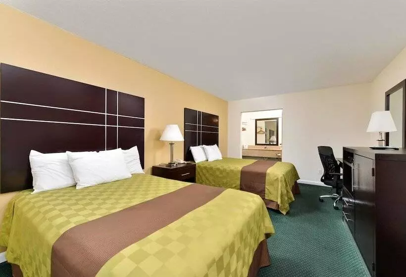 ２ダブルベッドのスタンダードルーム, Americas Best Value Inn Port Jefferson Station Long Island