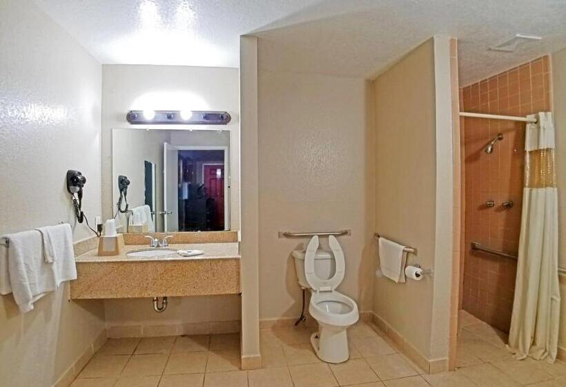 חדר סטנדרט, מיטת קינג, מותאם לאדם עם מוגבלויות, Howard Johnson By Wyndham Houston Hobby