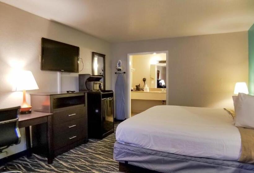 חדר סטנדרט עם מיטת קינג, Howard Johnson By Wyndham Houston Hobby