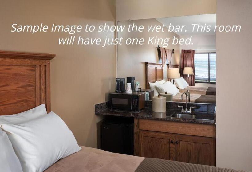스탠다드 룸 킹사이즈 침대, Arrowwood Resort At Cedar Shore