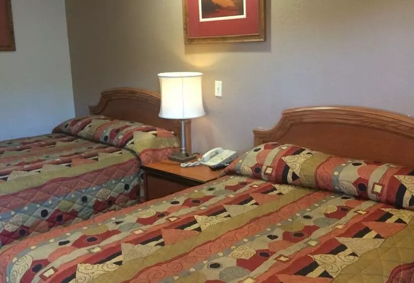 ２ダブルベッドのスタンダードルーム, Crown Lodge Motel Oakland