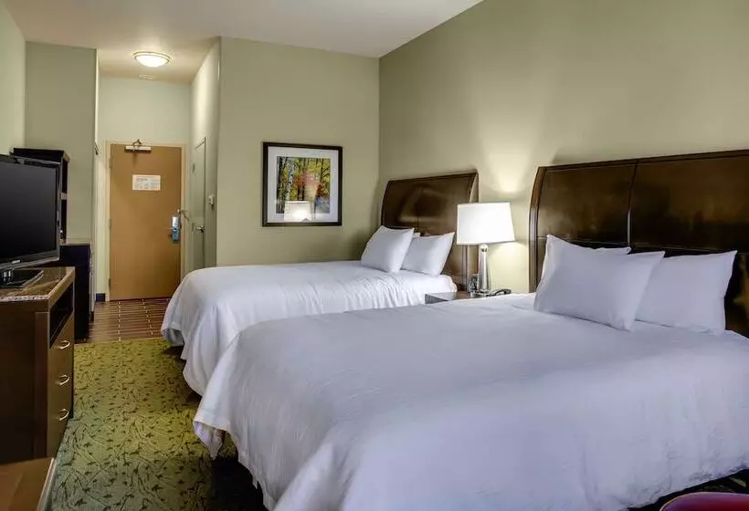 ２ダブルベッドのスタンダードルーム, Hilton Garden Inn Pittsburgh/cranberry