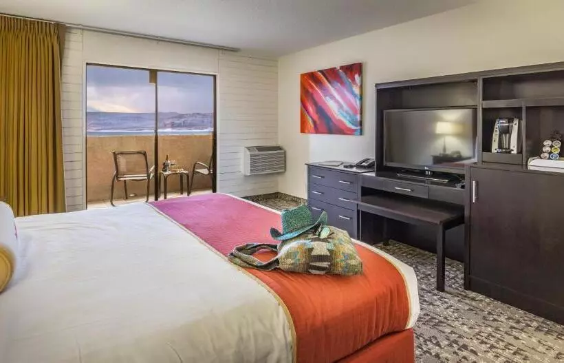 اتاق دلوکس با تخت کینگ و چشم‌انداز, Lake Powell Resort