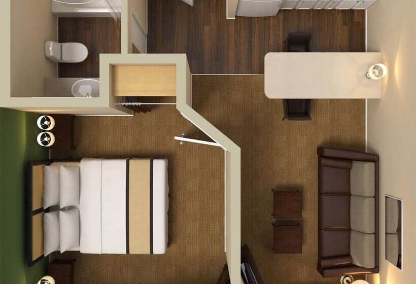 Люкс, Extended Stay America Select Suites   Charleston   Airport