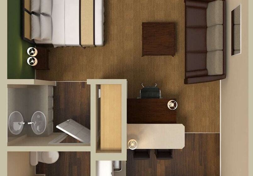 Студия Deluxe, Extended Stay America Select Suites   Chicago   Vernon Hills   Lincolnshire