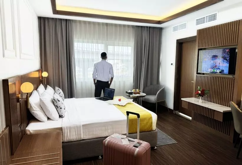 デラックスルーム, Fortune Plaza Hotel, Dubai Airport