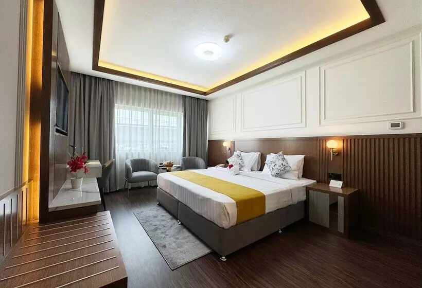 デラックスルーム, Fortune Plaza Hotel, Dubai Airport