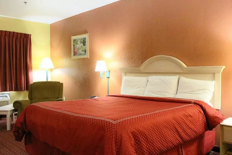 キングサイズベッドのスタンダードルーム, Americas Best Value Inn Houston At Fm 1960 & I 45