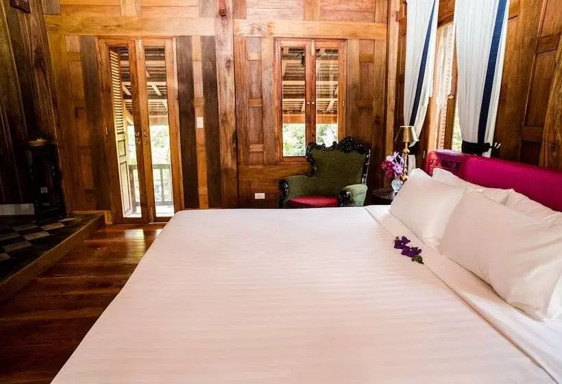 バルコニー付きデラックスルーム, Burasari Heritage Luang Prabang