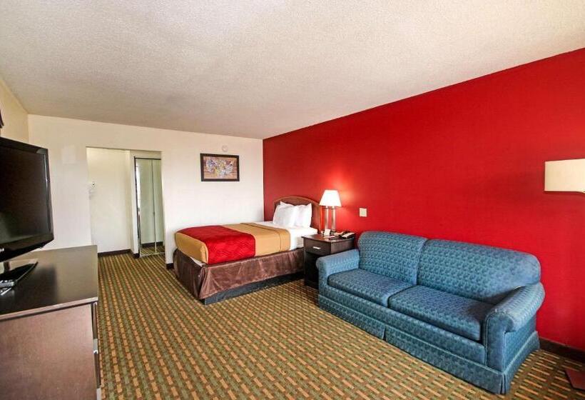 带大床的套房, Econo Lodge Inn And Suites   Pilot Mountain