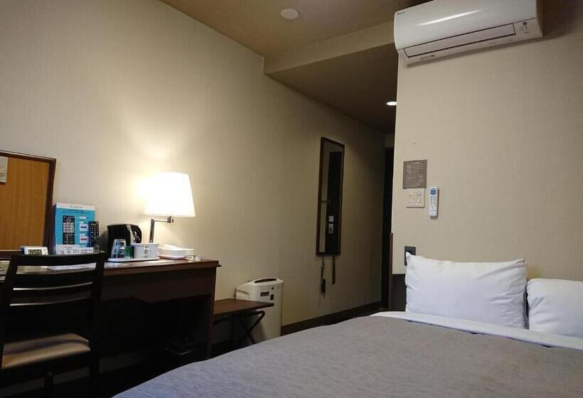 베이직 룸 더블 침대, Routeinn Kamiyamada Onsen