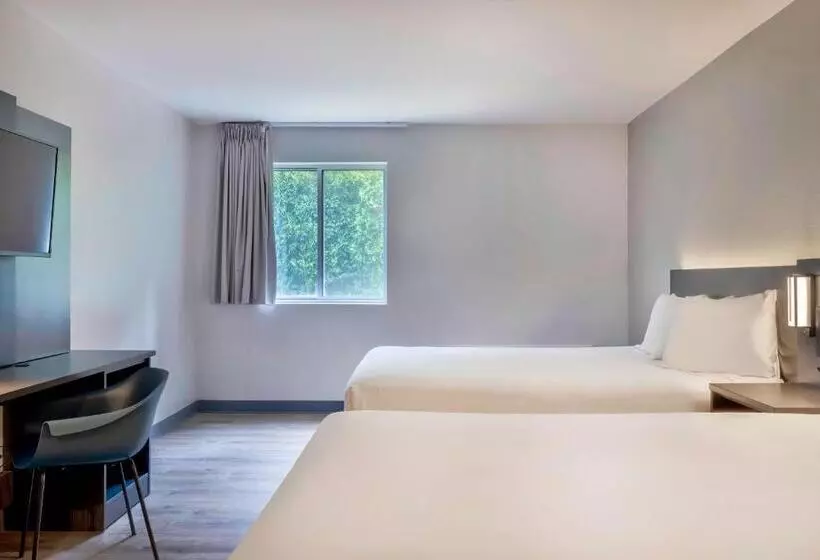 身障者適用スタンダードルーム, Motel 6 Bethel, Ct  Danbury