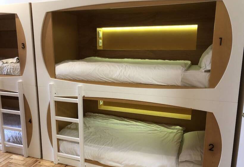 تختخواب در اتاق مشترک, Vistas De Lisboa Hostel