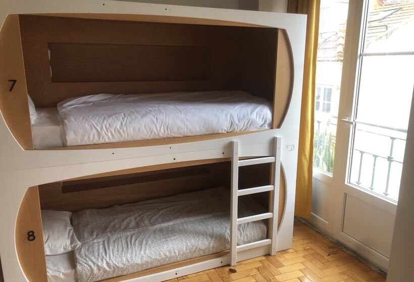 تختخواب در اتاق مشترک, Vistas De Lisboa Hostel
